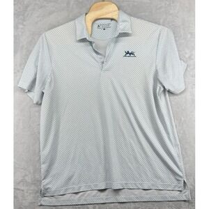 Bermuda Sands Firethorne Club Golf Geometric Print Polo‎ Shirt Men's Size XL EUC